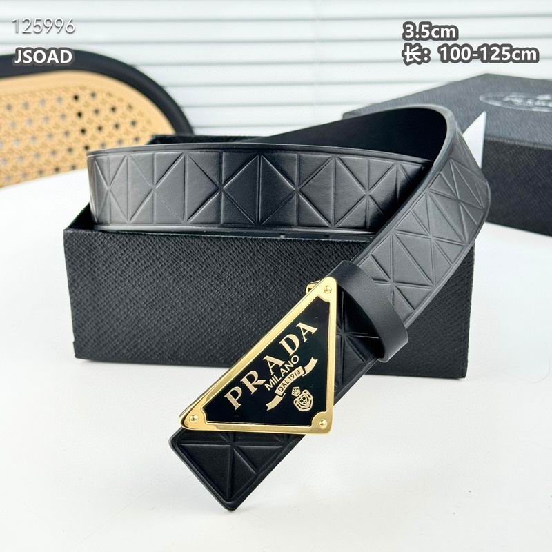 Prada belt 35mmX100-125cm 8L39